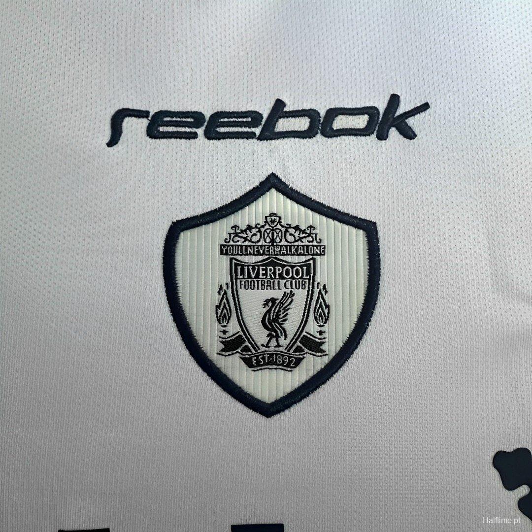 01/02 Retro LFC Away Football Shirt 1:1 Thai Quality