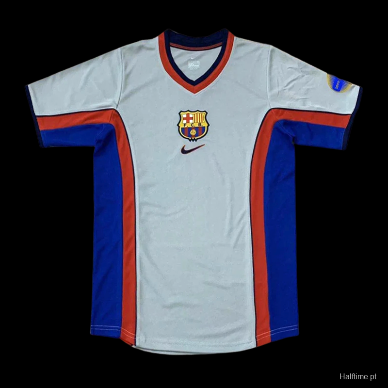 1999/2001 Retro Barcelona Away Football Shirt 1:1 Thai Quality