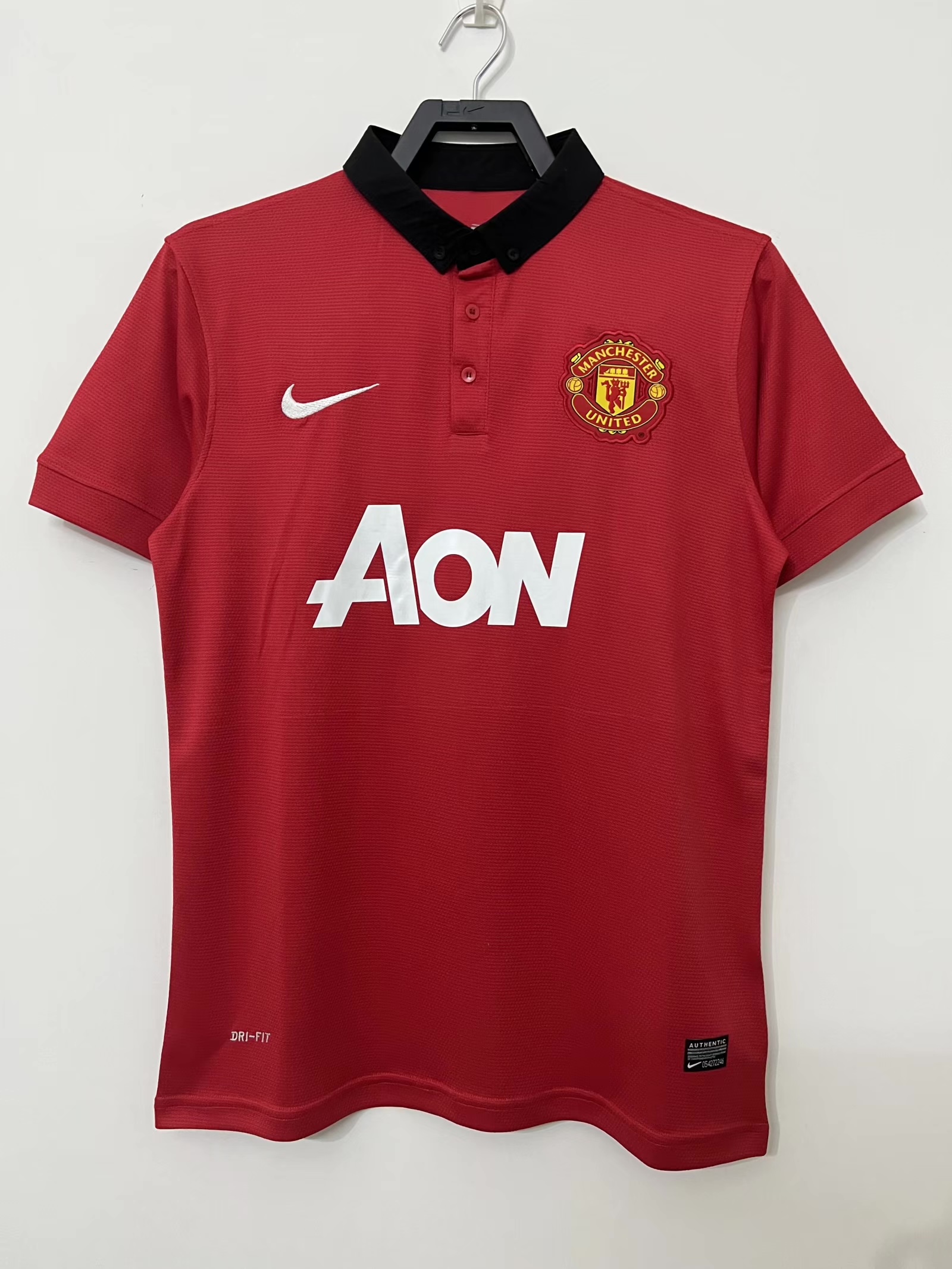 13/14 Retro Manchester United Home Football Jersey 1:1 Thai Quality