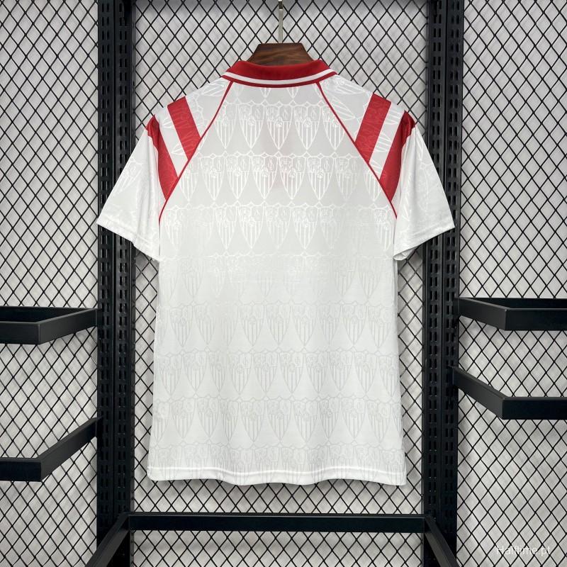 Retro Vintage 92/93 Sevilla FC Home Shirt 1:1 Thai Quality