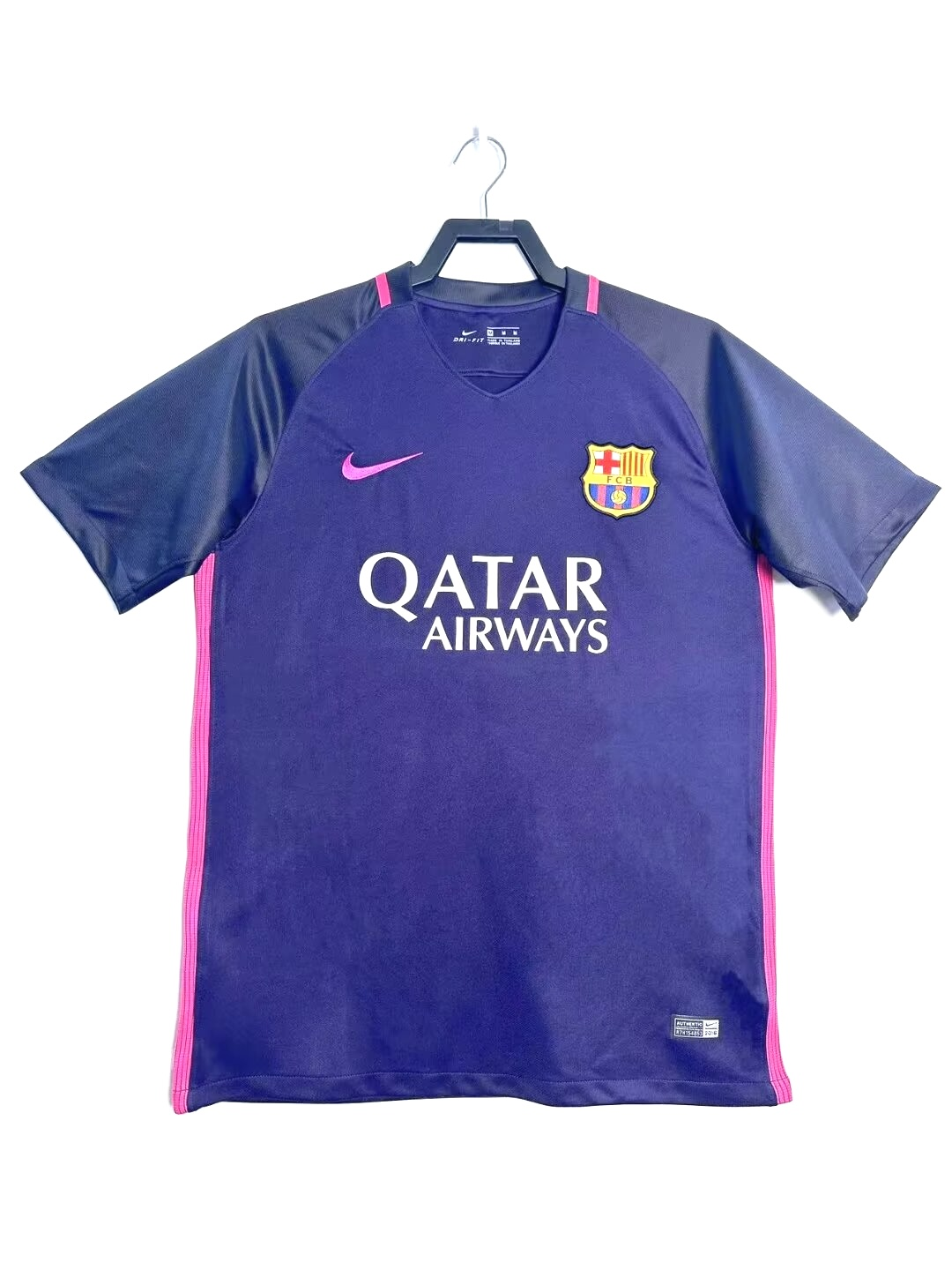 16-17 Retro Barcelona away football jersey 1:1 Thailand quality