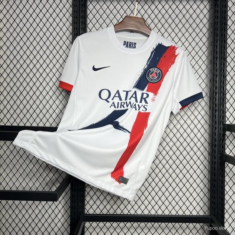 2024/2025 Psg Paris Saint-Germain Away Football Shirt 1:1 Thai Quality