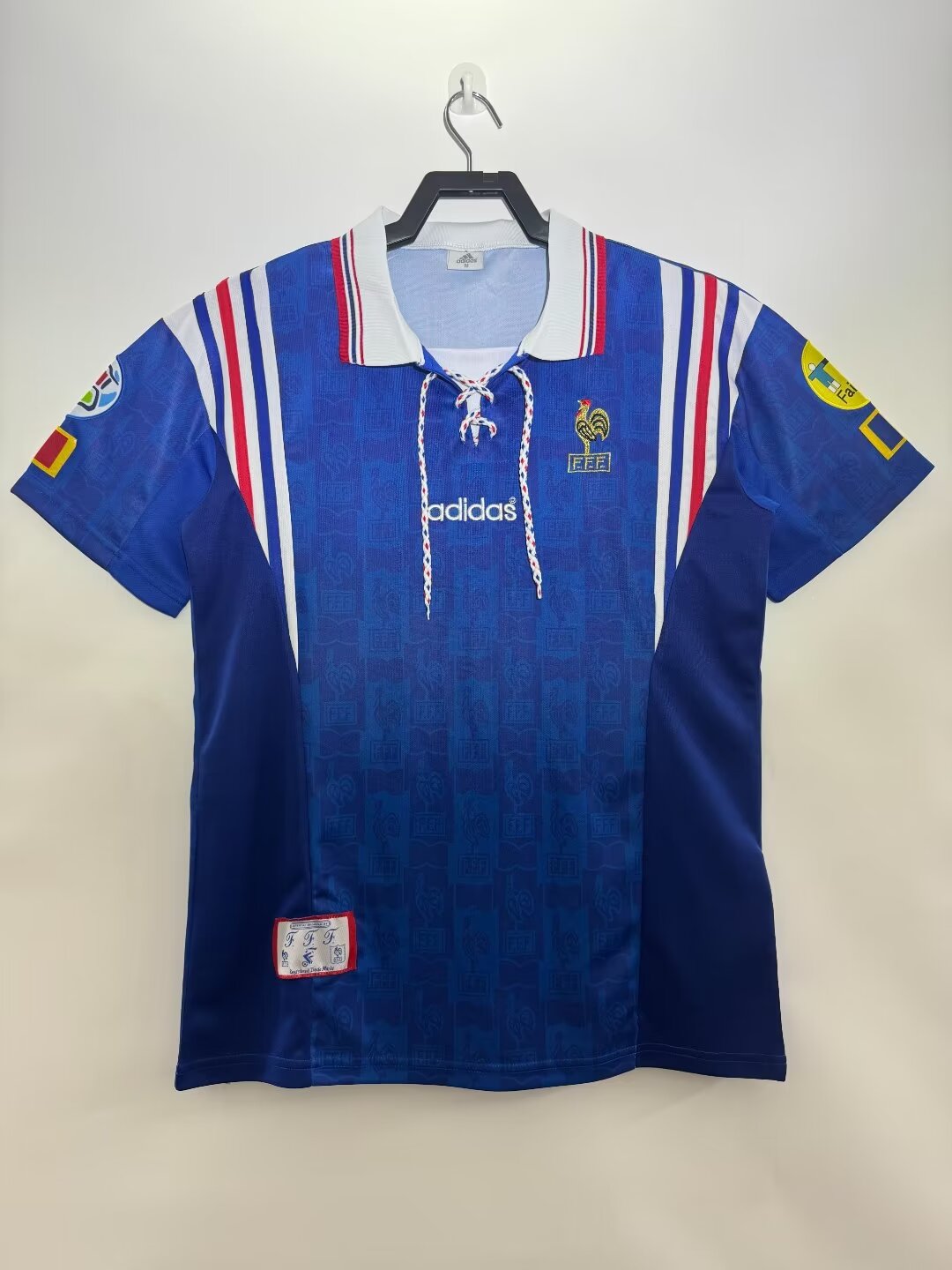 1996 Retro France Home Football Jersey 1:1 Thai Quality