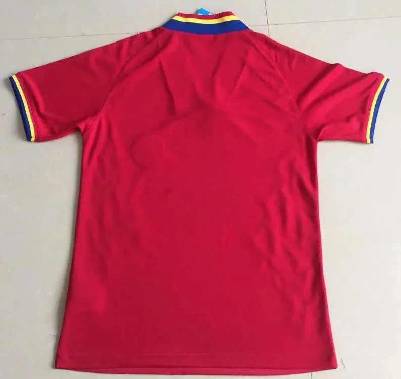Retro Romania 1994 home football jersey