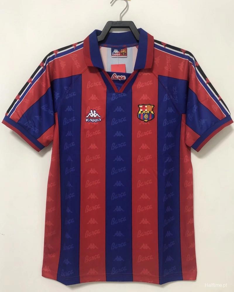 96/97 Retro Barcelona Home Football Shirt 1:1 Thai Quality