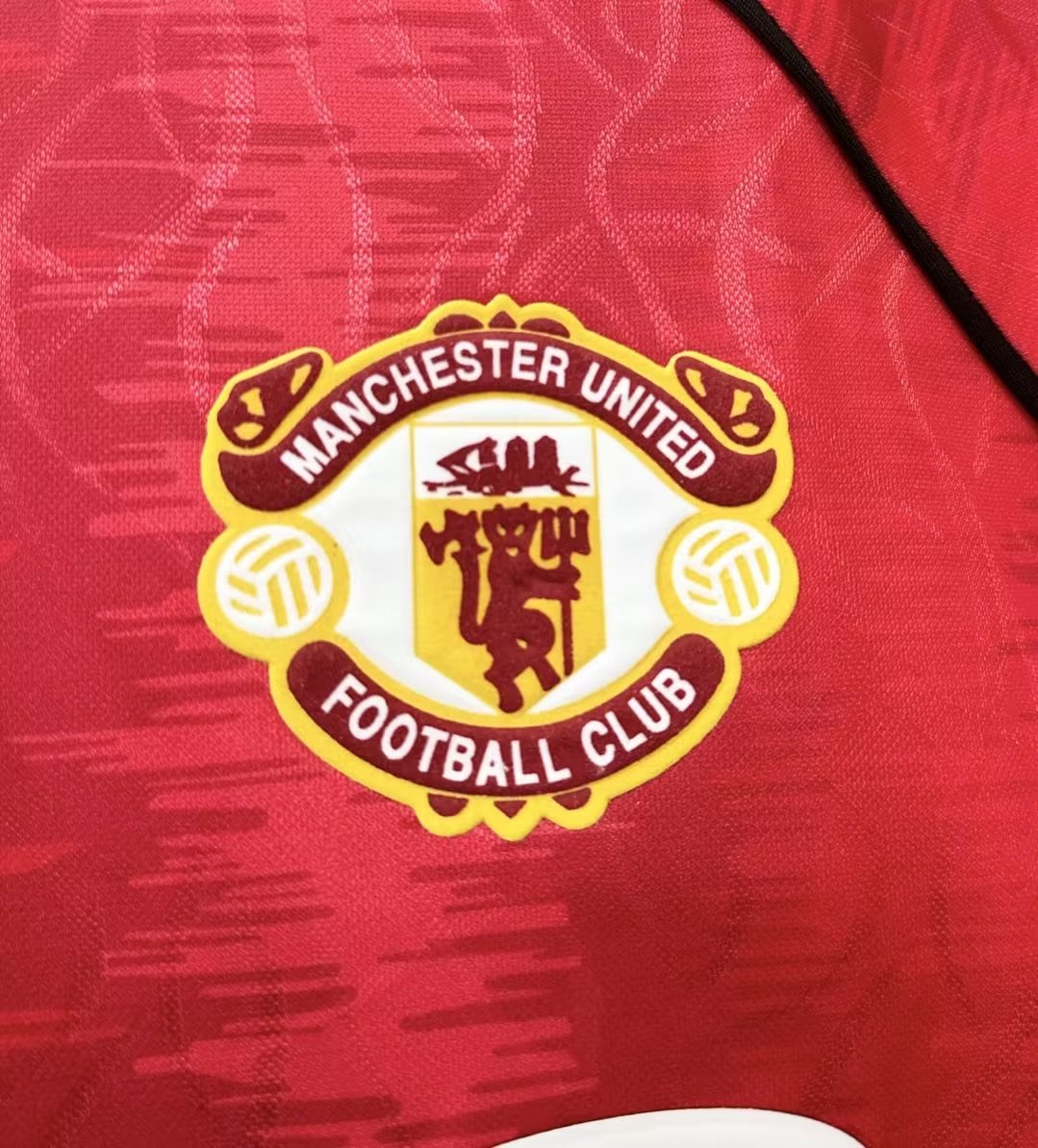 1990-92 Retro Manchester United Home Football Jersey 1:1 Thai Quality
