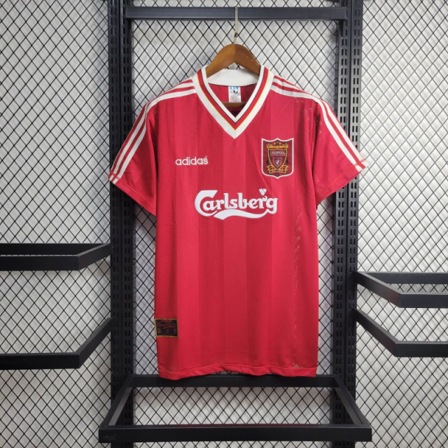 95/96 Retro LFC Home Football Shirt 1:1 Thai Quality
