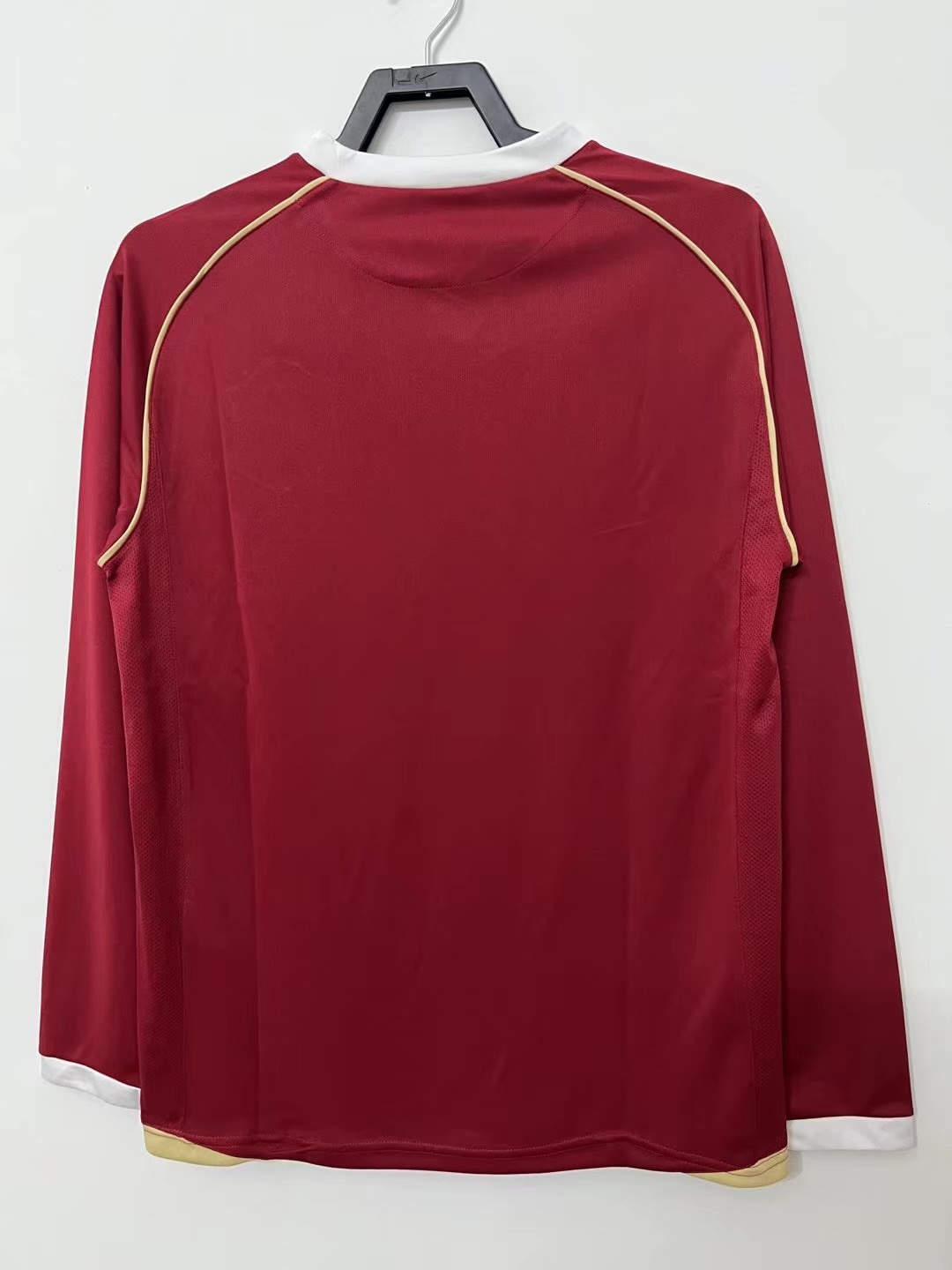 2006-2007 Retro Manchester United Home Long Sleeve Football Jersey 1:1 Thai Quality