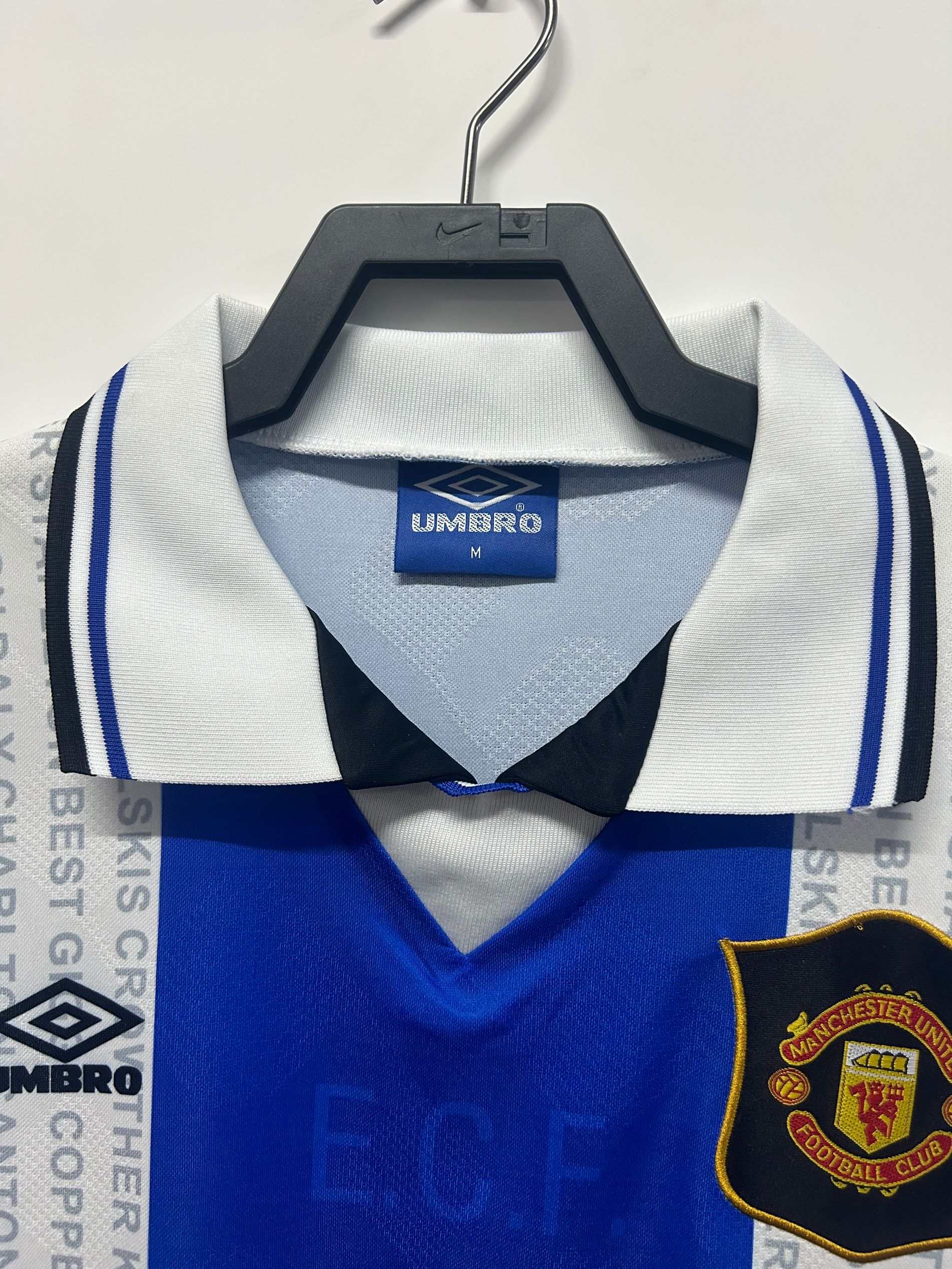 1994-96 Retro Manchester United Second Away Football Jersey 1:1 Thai Quality