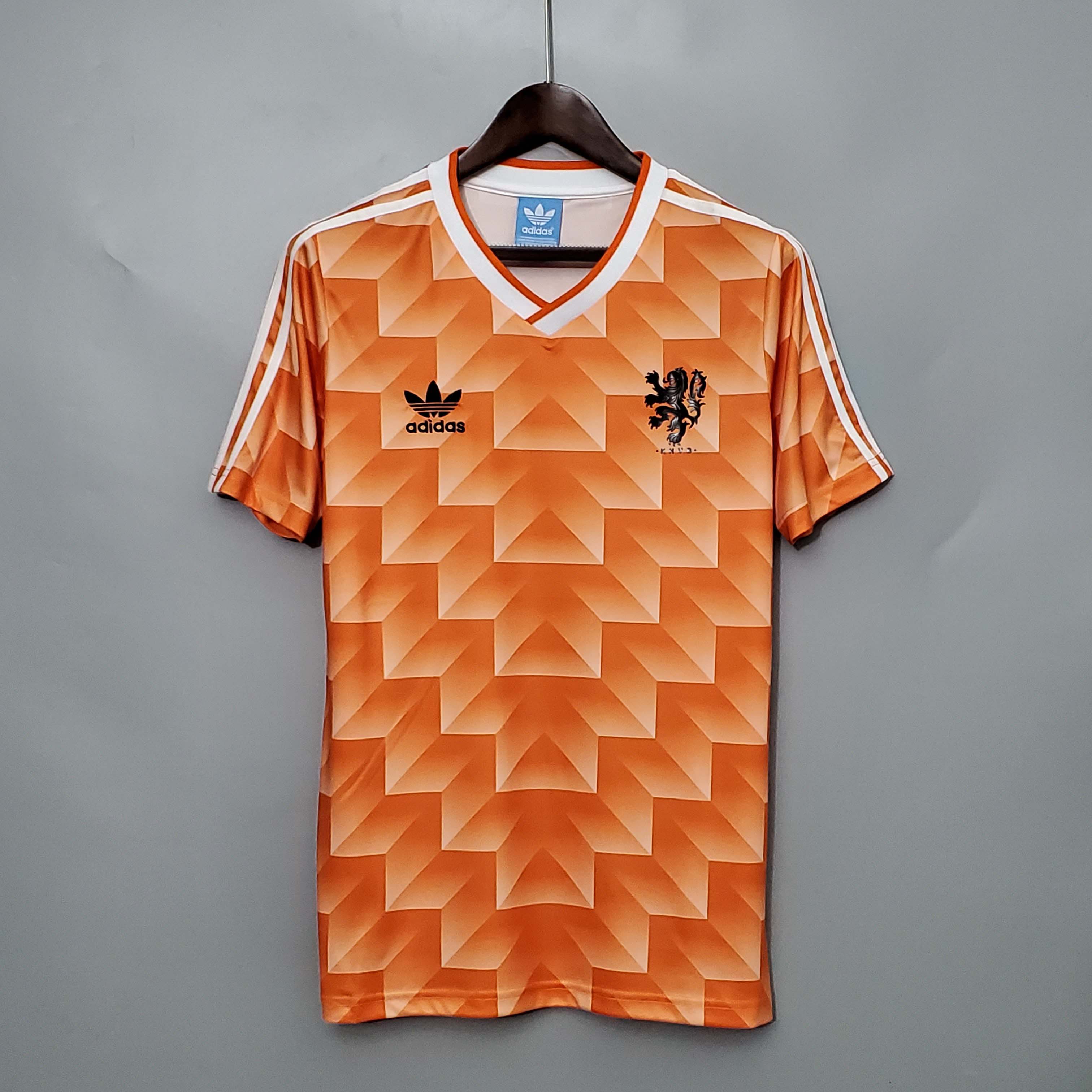 1988 Retro Netherlands training Football Shirt 1:1 Thai Quality