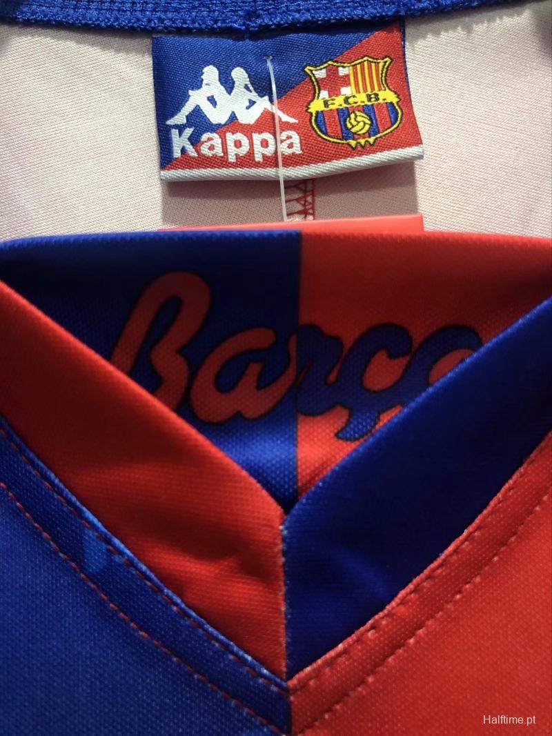92/95 Retro Barcelona Home Football Shirt 1:1 Thai Quality