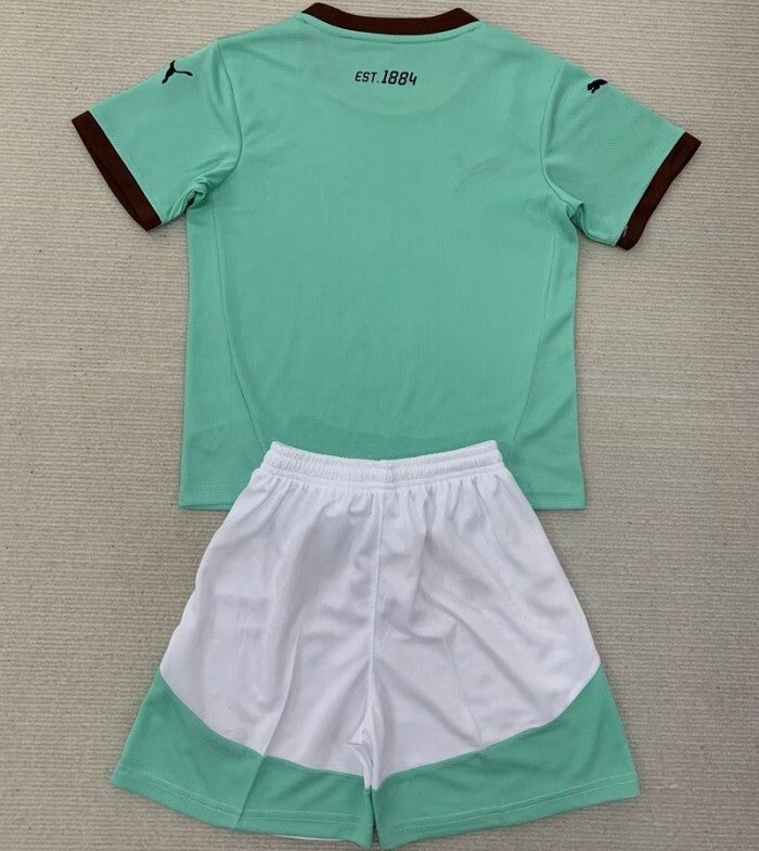 Kids version 2024/2025 Derby County Away Football Shirt 1:1 Thai Quality