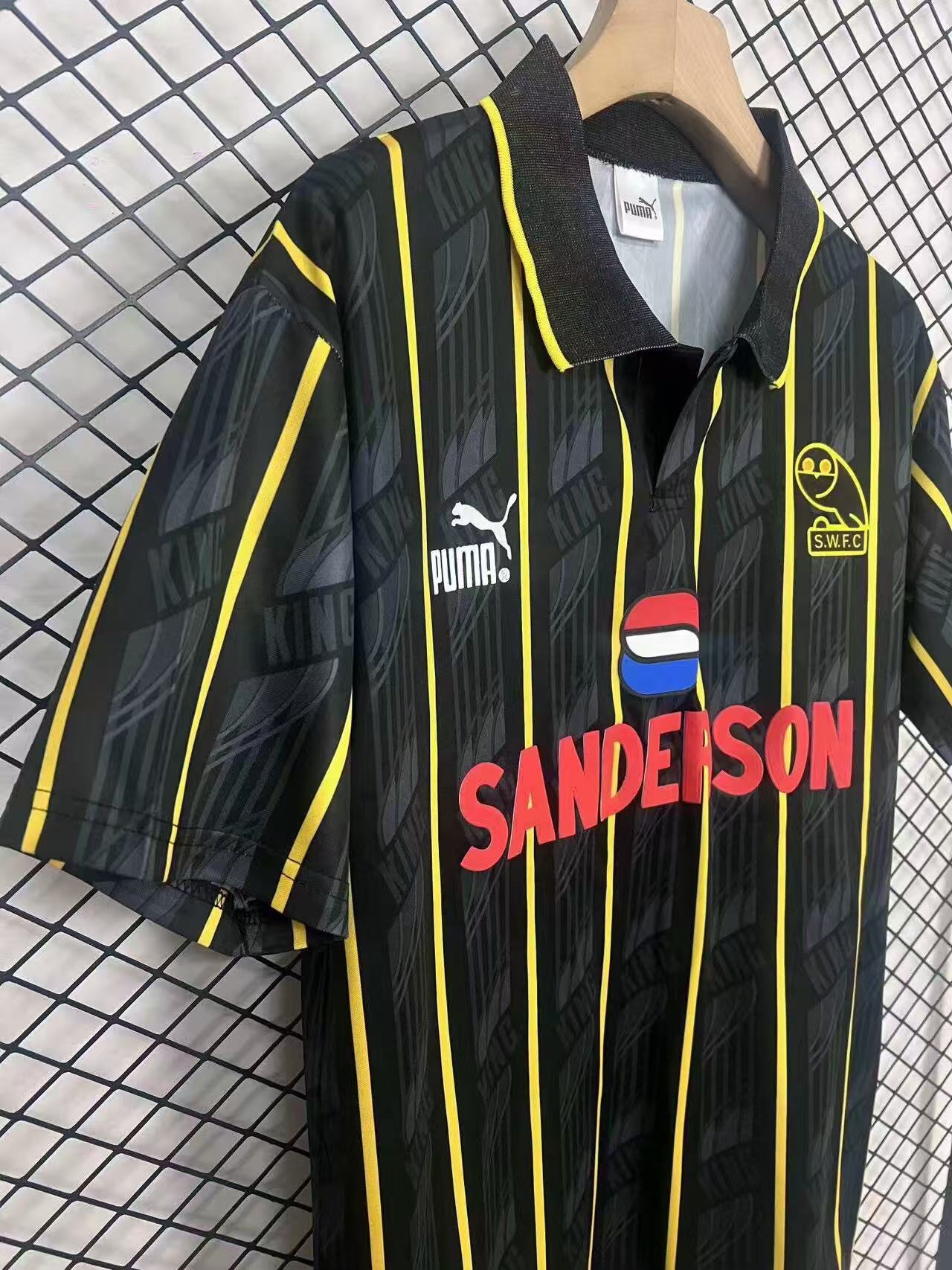 Retro Sheffield Wednesday 1994/95 Third Kit 1:1 Thai quality