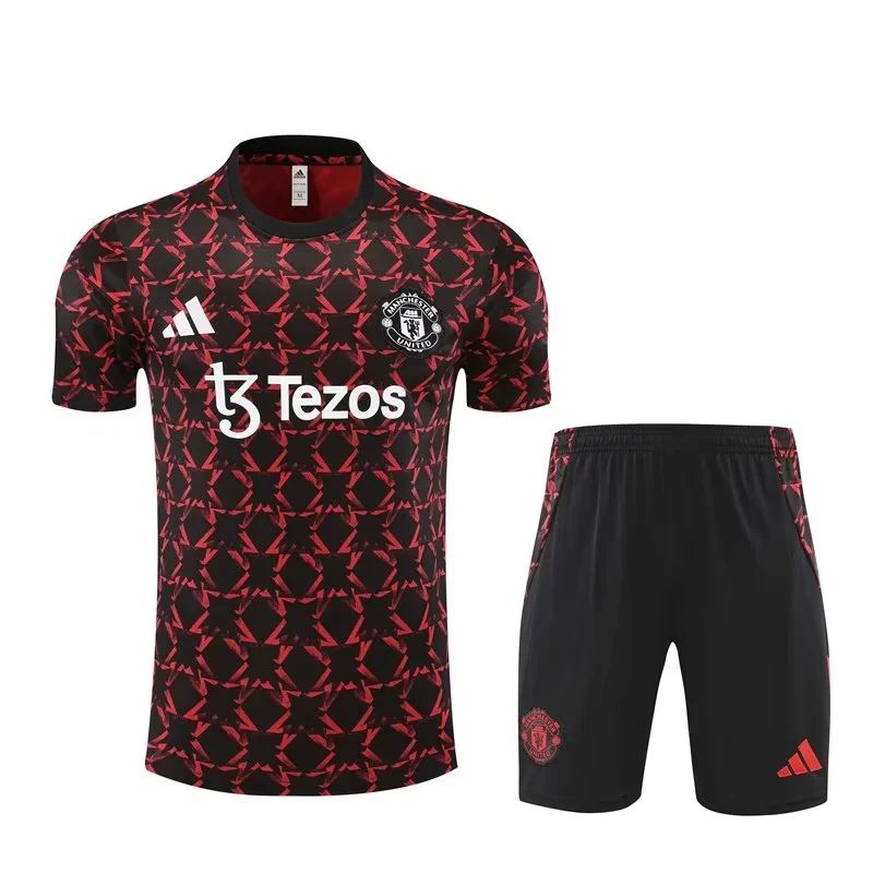 2024/2025 Man Utd Training Wear Suit Shirt 1:1 Thai Quality