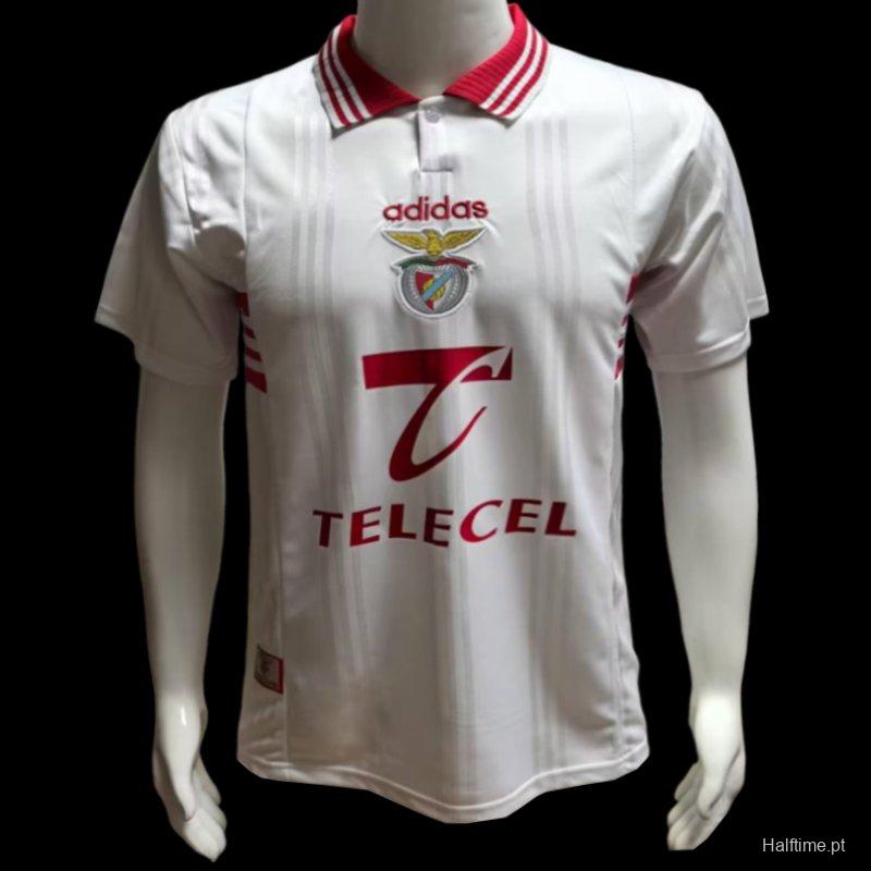 Retro 97/99 Benfica Away White Jersey 1:1 Thai Quality