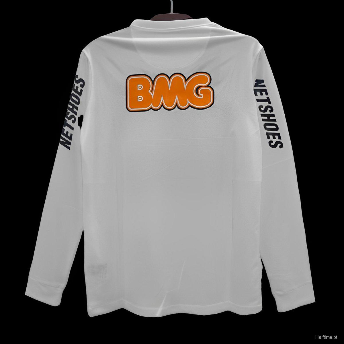 Retro 12/13 Santos Home Long Sleeve Jersey 1:1 Thai Quality