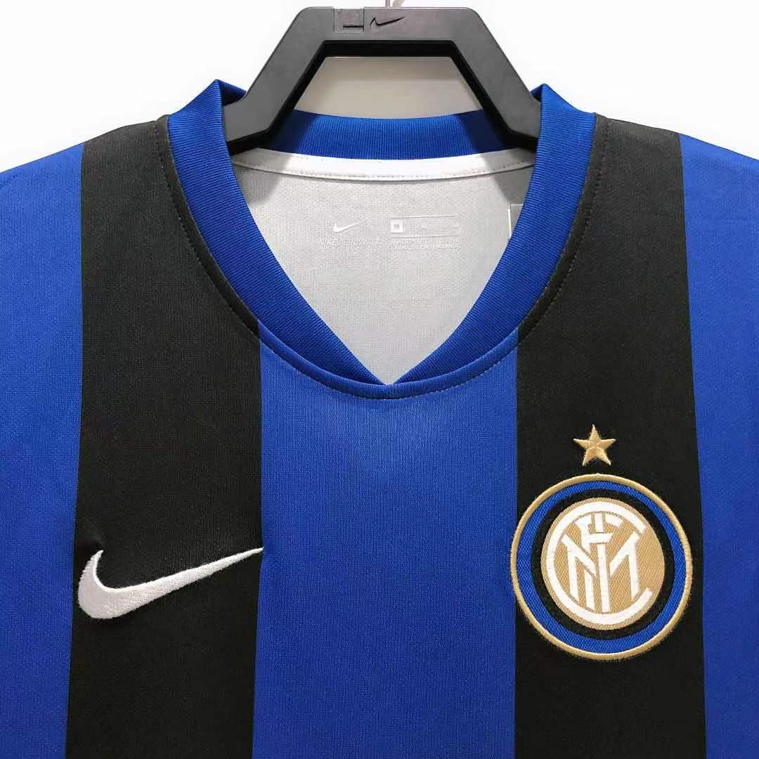 2008-09 Retro Inter Milan Home Champions League Edition Football Jersey 1:1 Thai Quality