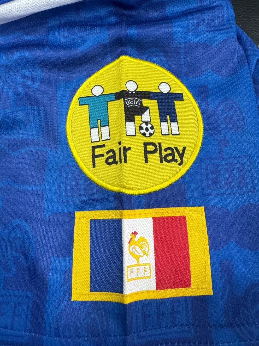 1996 Retro France Home Football Jersey 1:1 Thai Quality