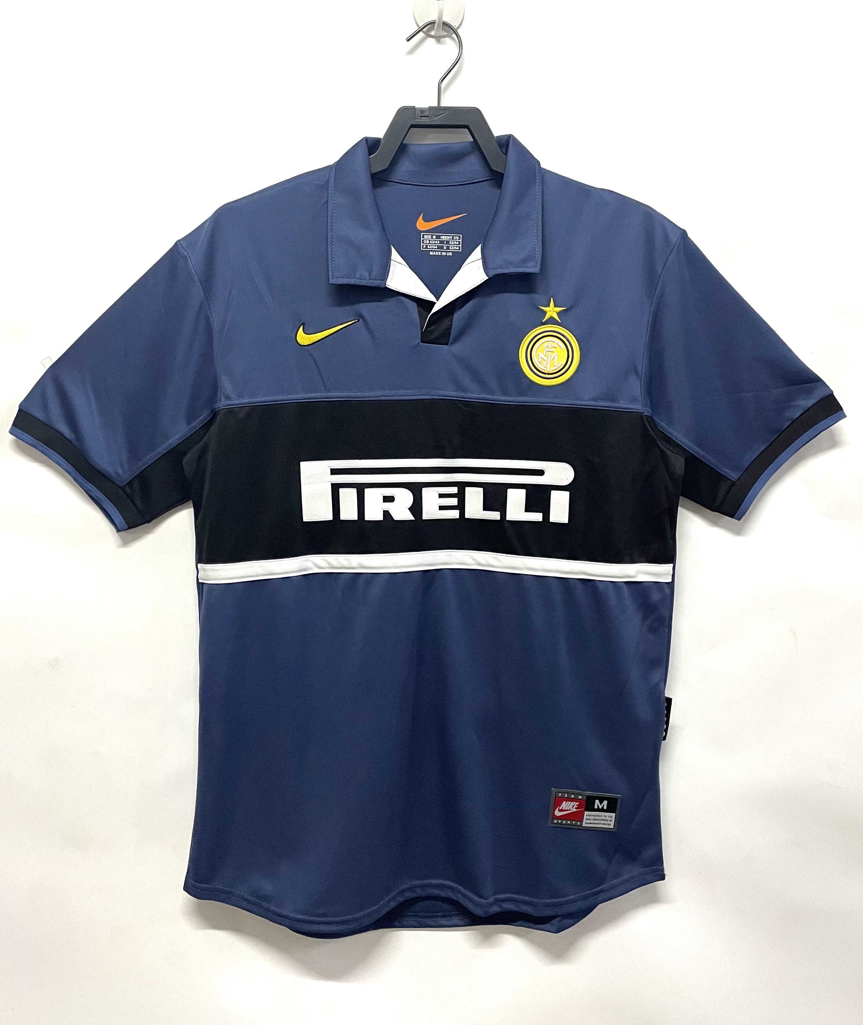 1998-99 Retro Inter Milan Second Away Football Jersey 1:1 Thai Quality