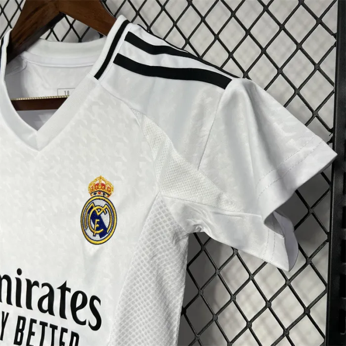 2024/2025 Real Madrid Home Football Shirt 1:1 Thai Quality Kids Size