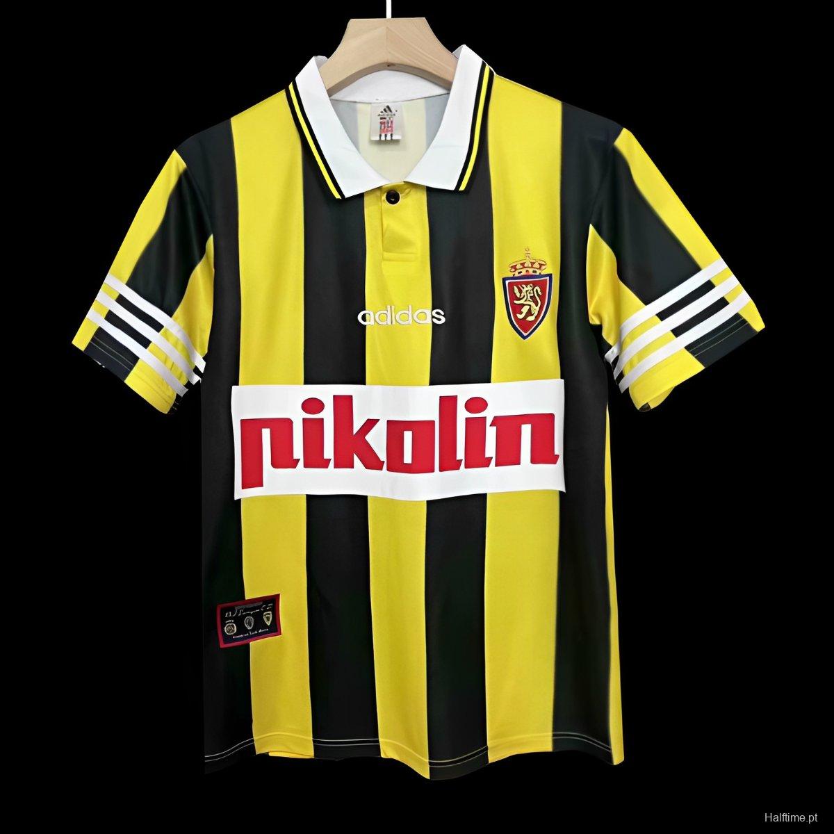 Retro 96/97 Real Zaragoza Away Jersey 1:1 Thai Quality