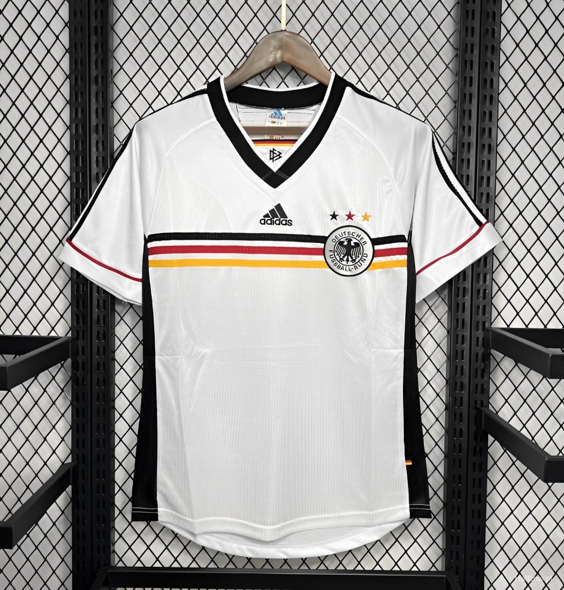 Retro 1998 Germany Home Jersey 1:1 Thai quality