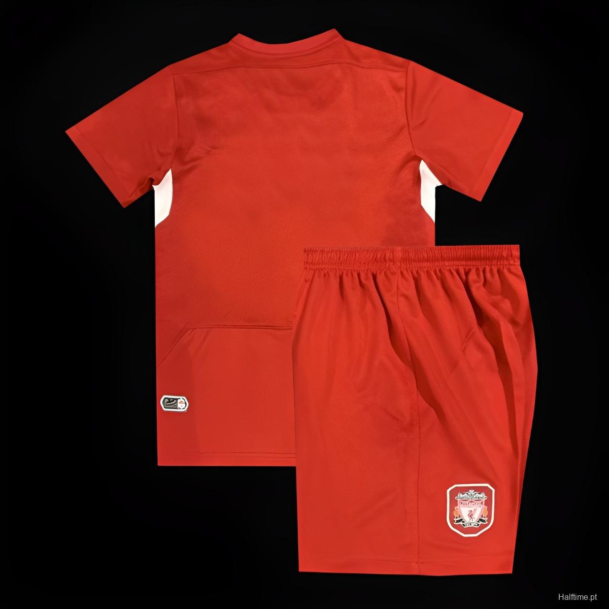 Retro Kids 04/05 LFC Home Football Shirt 1:1 Thai Quality