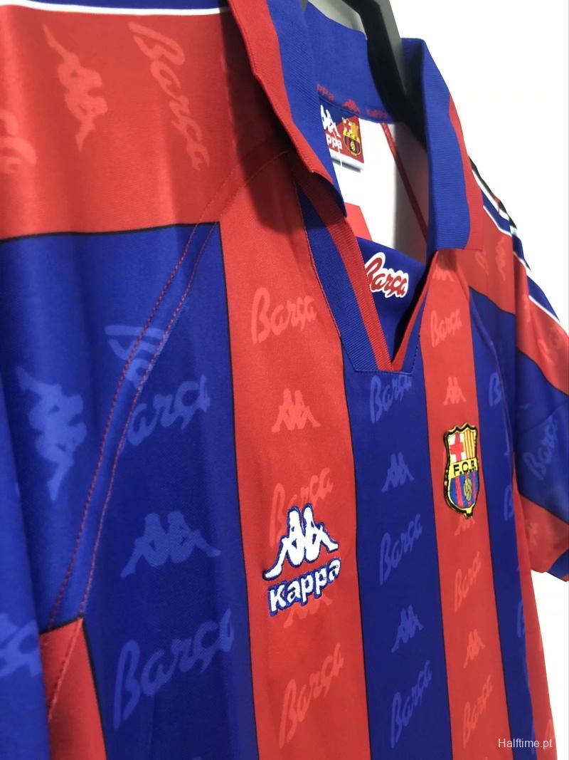 96/97 Retro Barcelona Home Football Shirt 1:1 Thai Quality