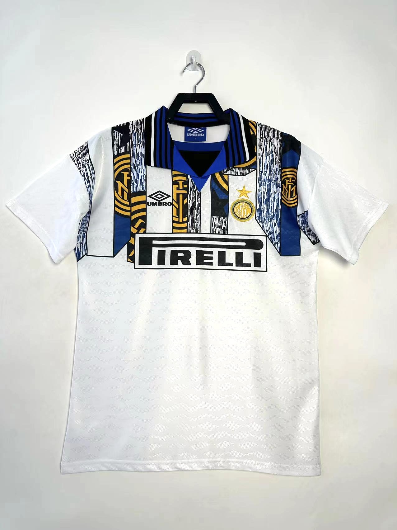 1995-96 Retro Inter Milan Away Football Jersey 1:1 Thai Quality