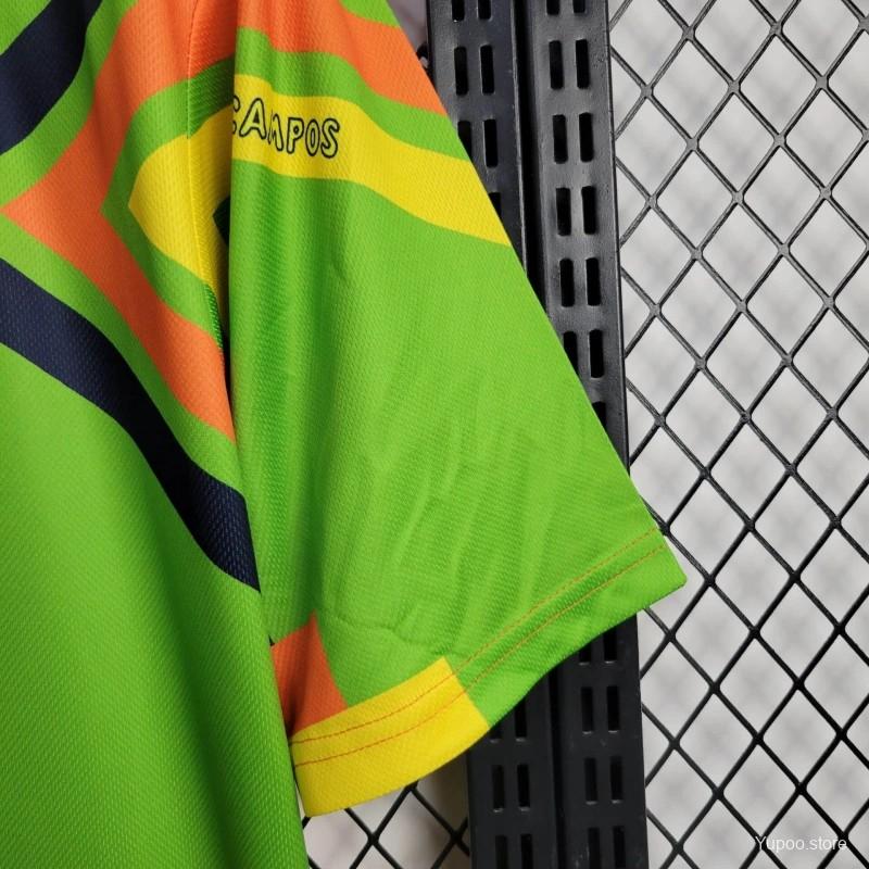 1994 Retro Mexico Jorge Campos Home Green Goalkeeper