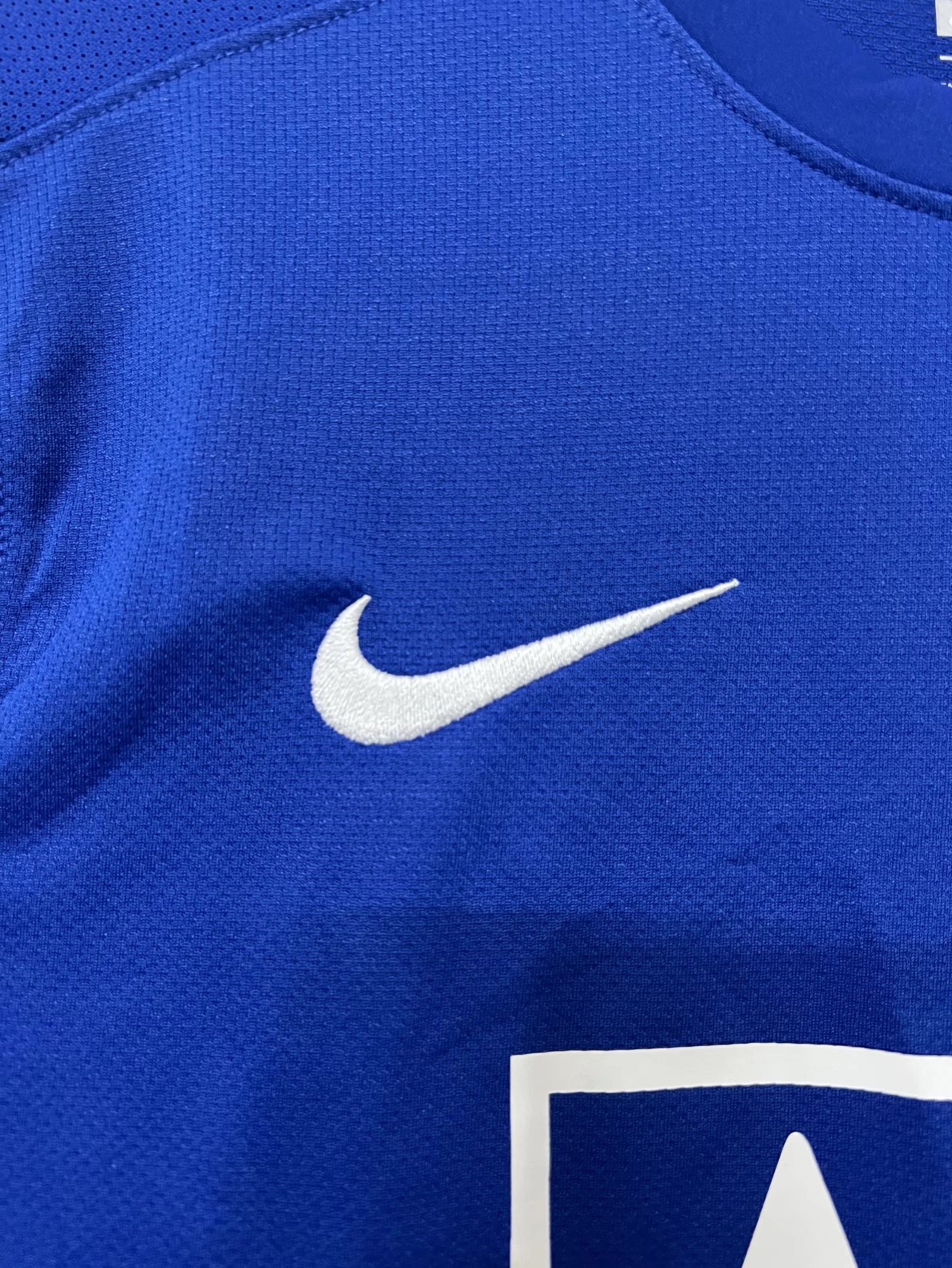 08/09 Retro Manchester United second away blue football jersey 1:1 Thai quality