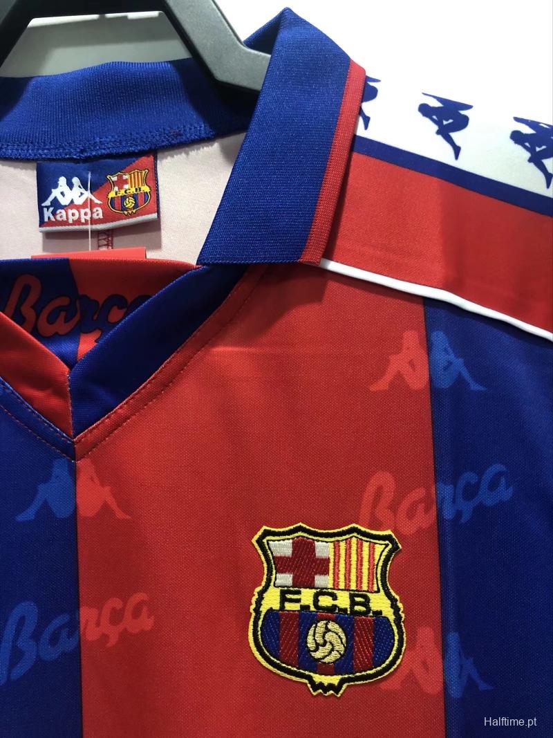 92/95 Retro Barcelona Home Football Shirt 1:1 Thai Quality