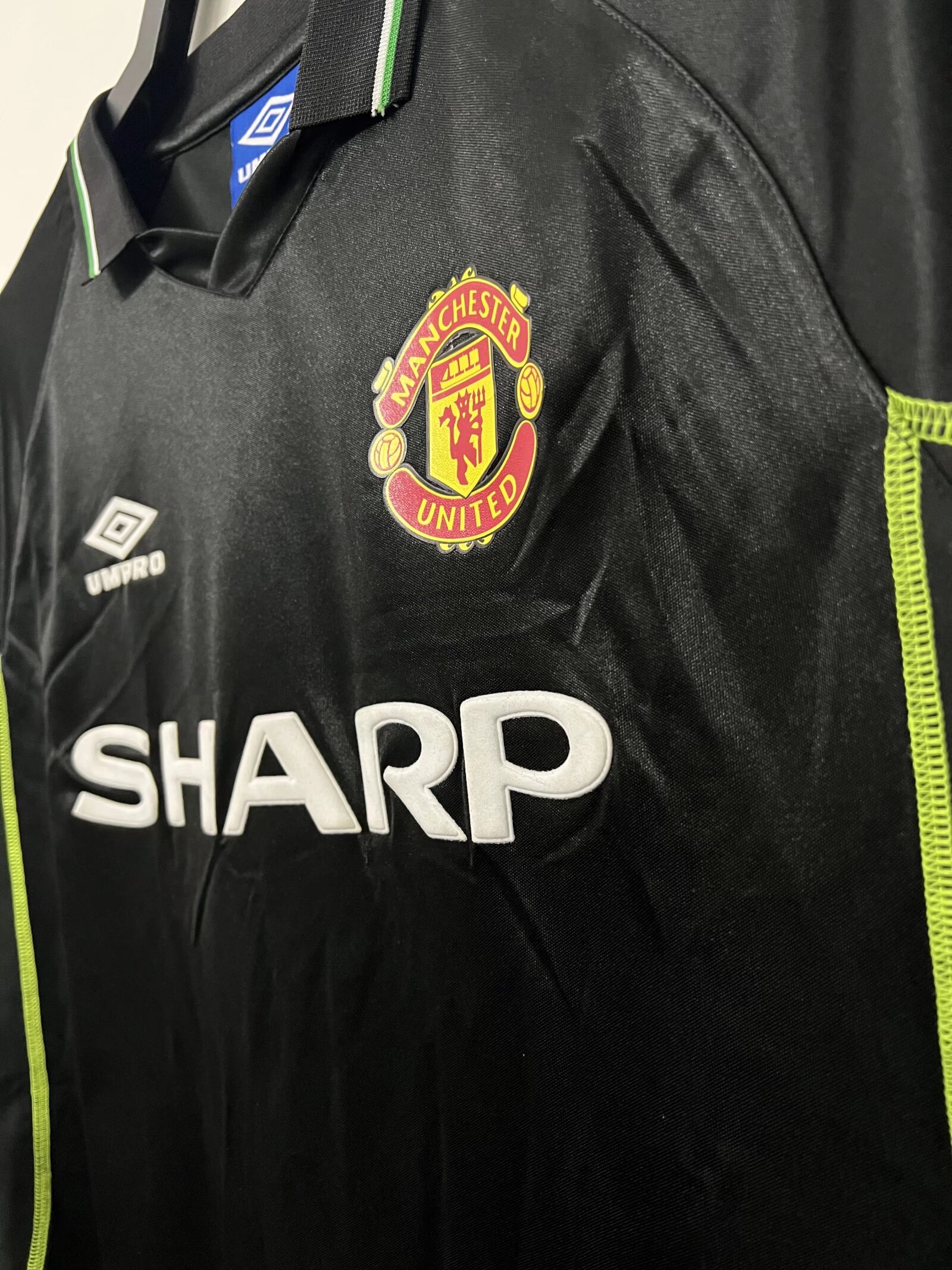 1998-99 Retro Manchester United Second Away Football Jersey 1:1 Thai Quality