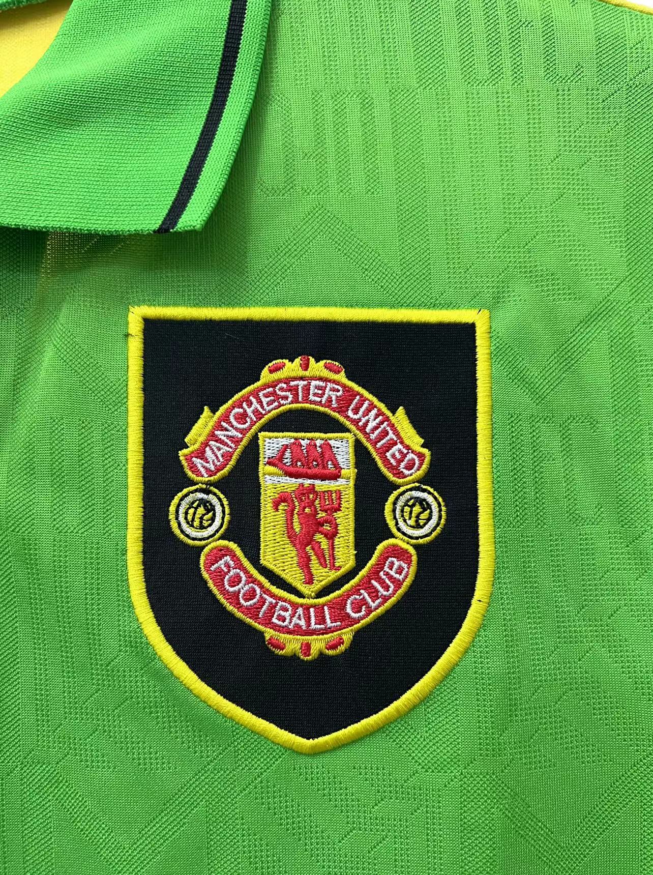 92/94 Retro Manchester United Away Football Jersey 1:1 Thai Quality