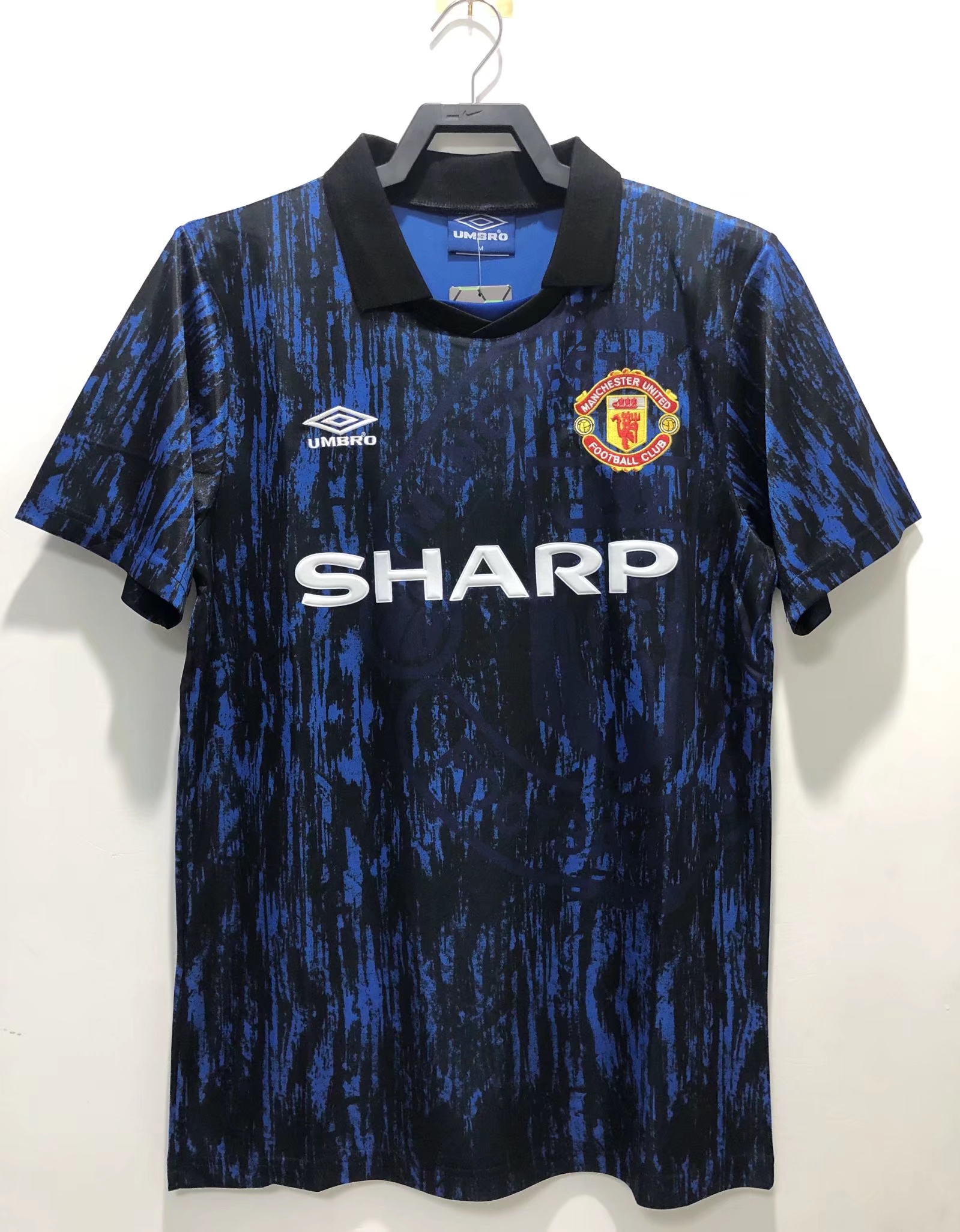 1993 Retro Manchester United Black Football Jersey 1:1 Thai Quality