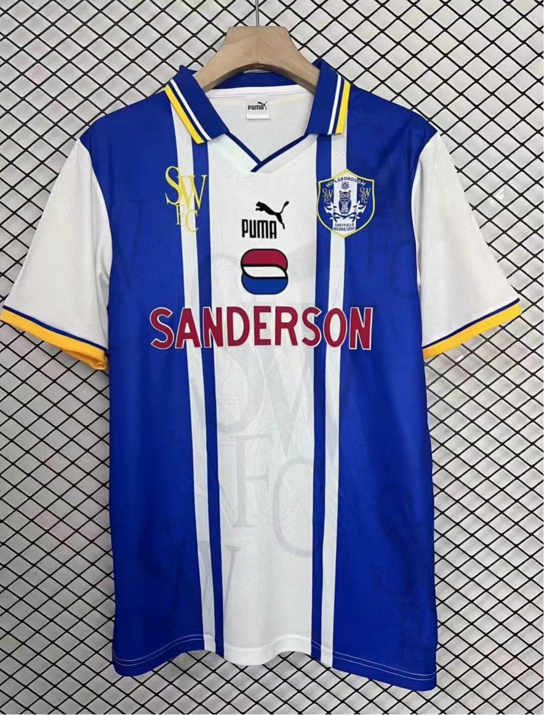 Retro 1997 Sheffield Wednesday Home Shirt1:1 Thai quality