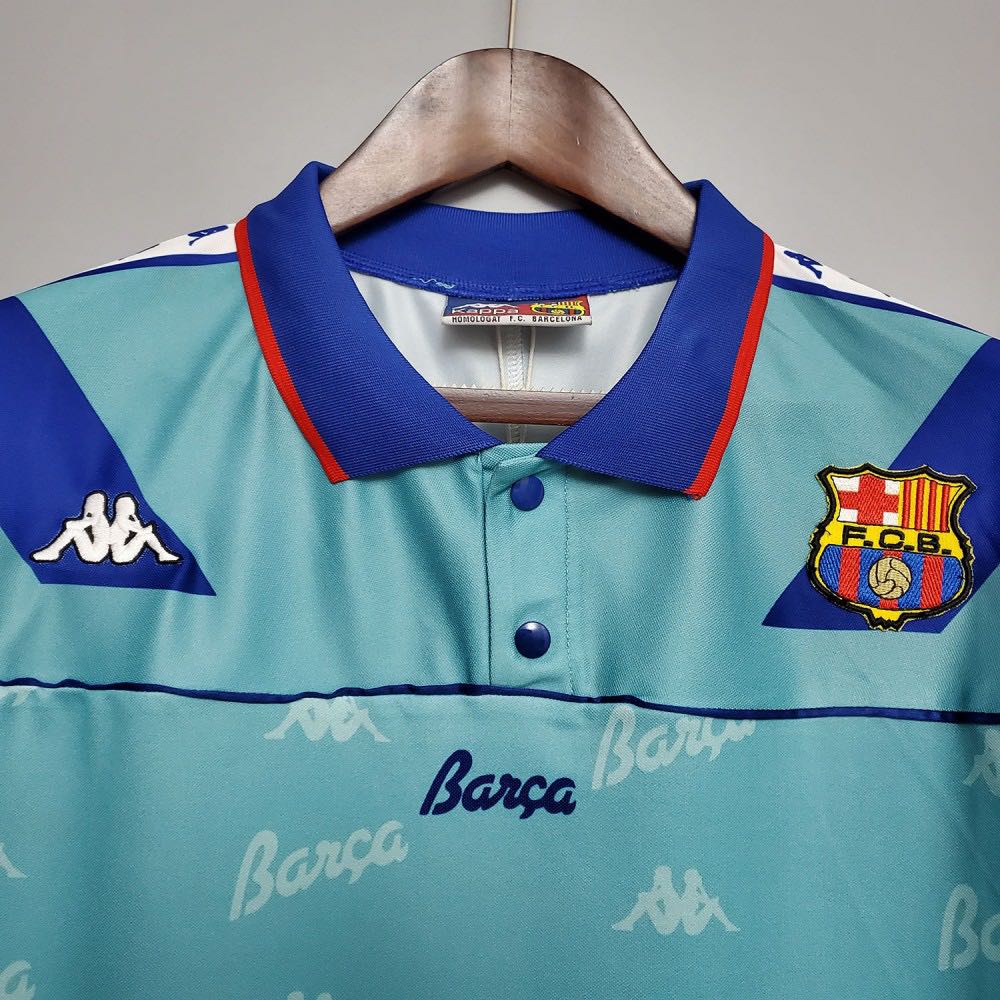 92/95 Retro Barcelona Away Football Shirt 1:1 Thai Quality