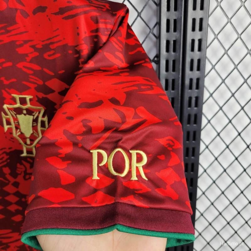 2024 Portugal Comma Red Special Jersey 1:1 Thai Quality