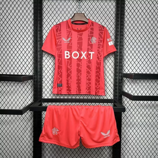 24/25 Rangers Goalkeeper Kit for Kids