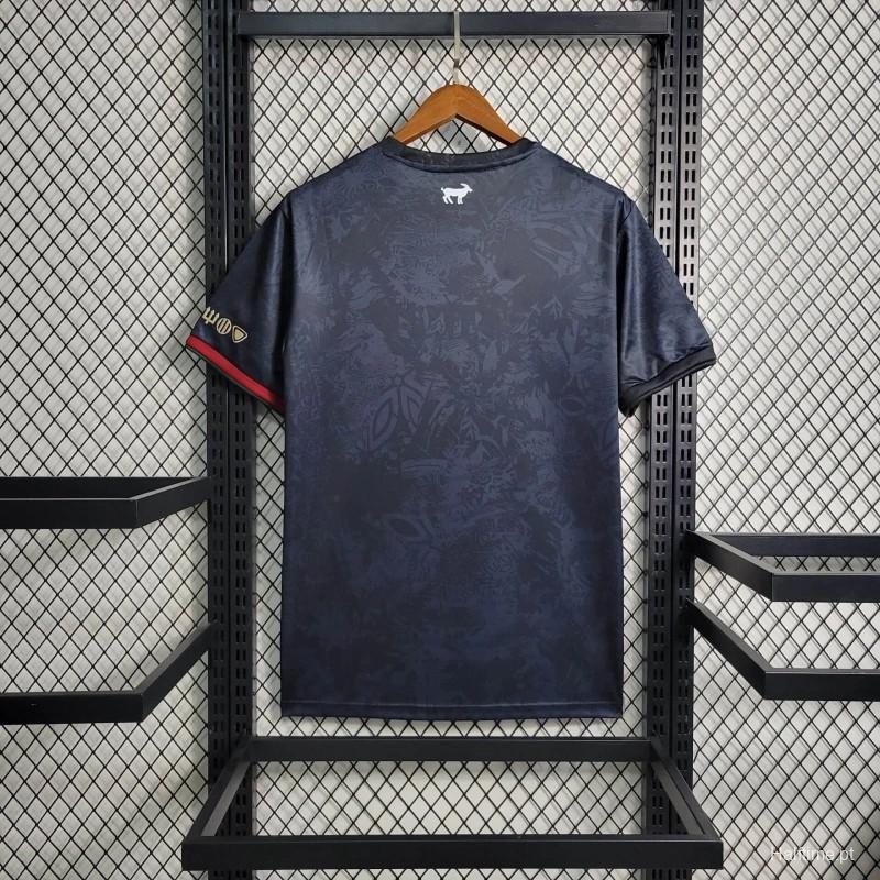 24/25 Portugal x Stussy Black Special Jersey 1:1 Thai Quality
