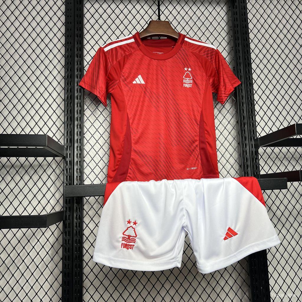 24/25 Kids Nottingham Forest Home Jersey 1:1 Thai quality