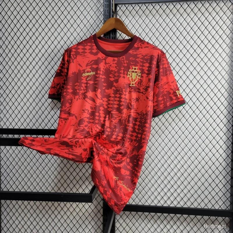 2024 Portugal Comma Red Special Jersey 1:1 Thai Quality