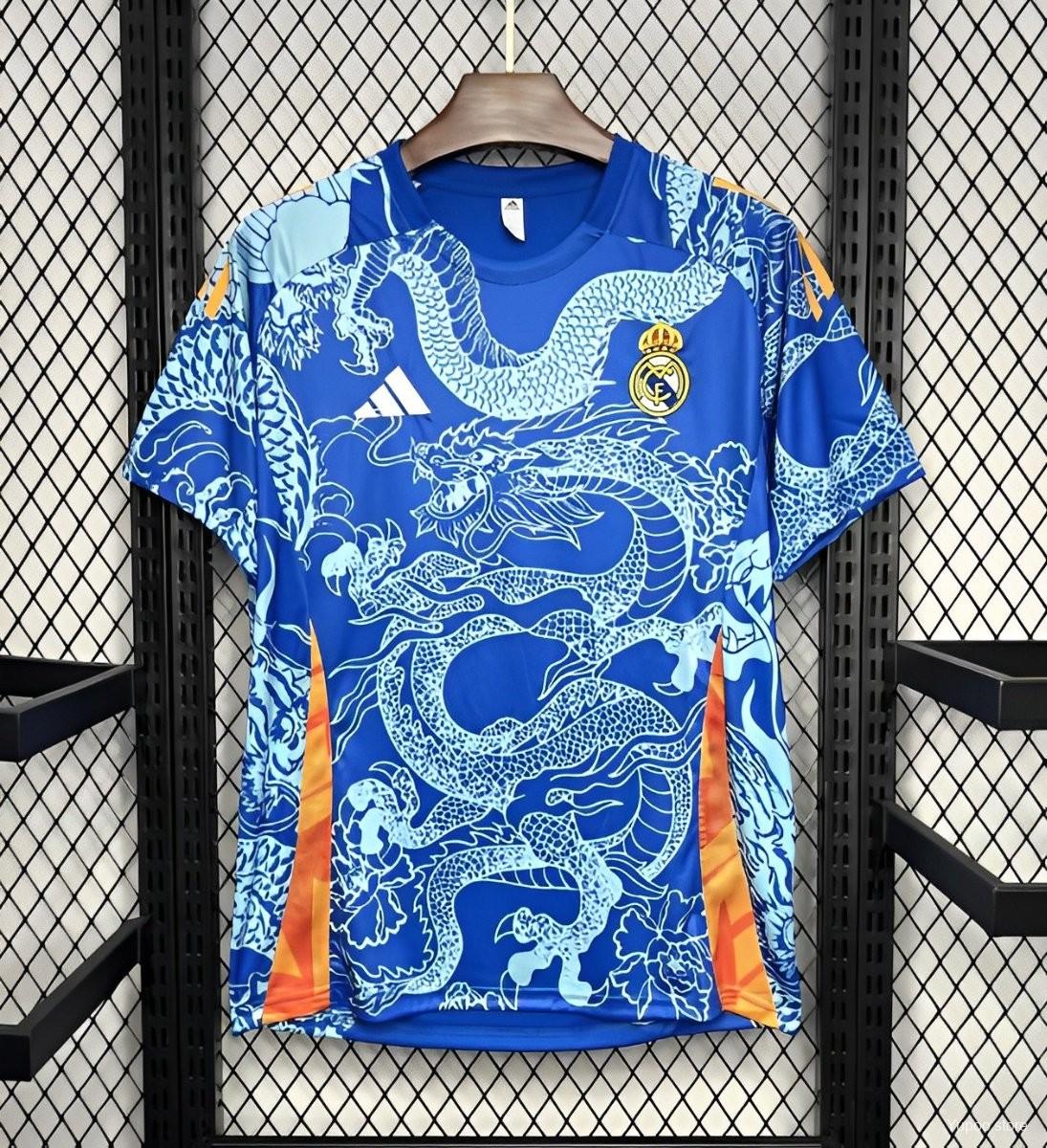 2024/25 Real Madrid Blue Dragon Special Edition Jersey 1:1 Thailand Quality