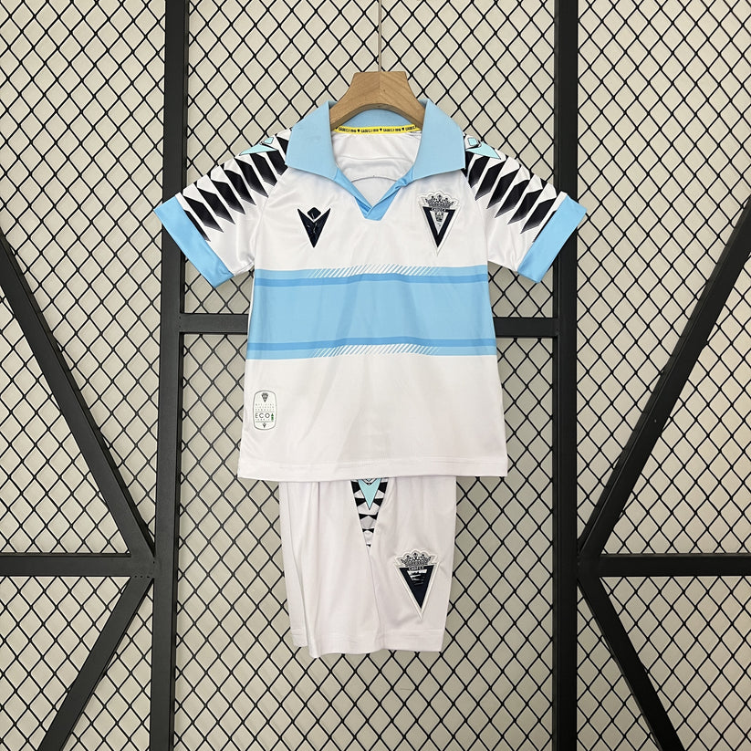 Kids Cadiz 24/25 Away Kit Football Shirt 1:1 Thai Quality