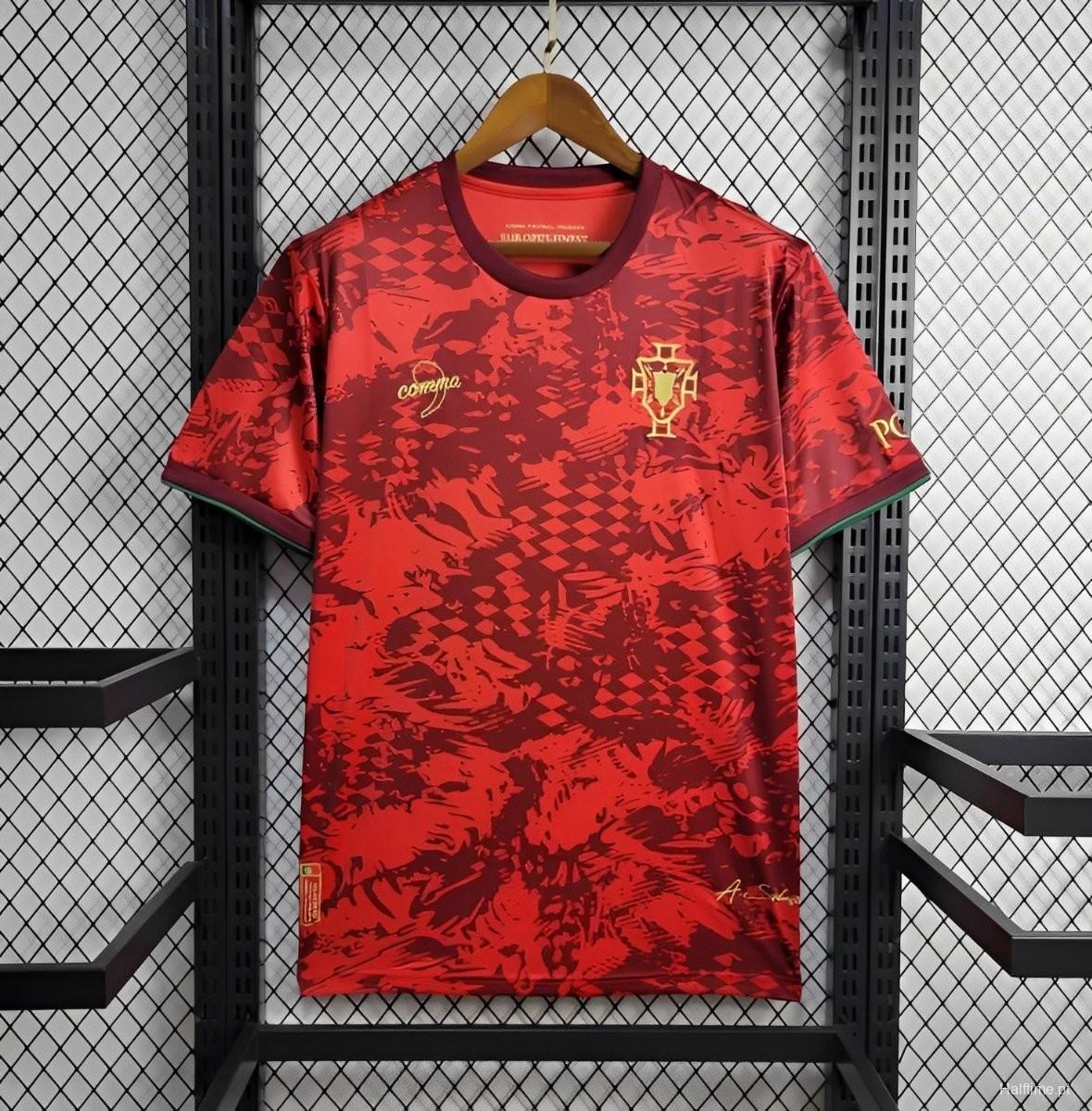 2024 Portugal Comma Red Special Jersey 1:1 Thai Quality