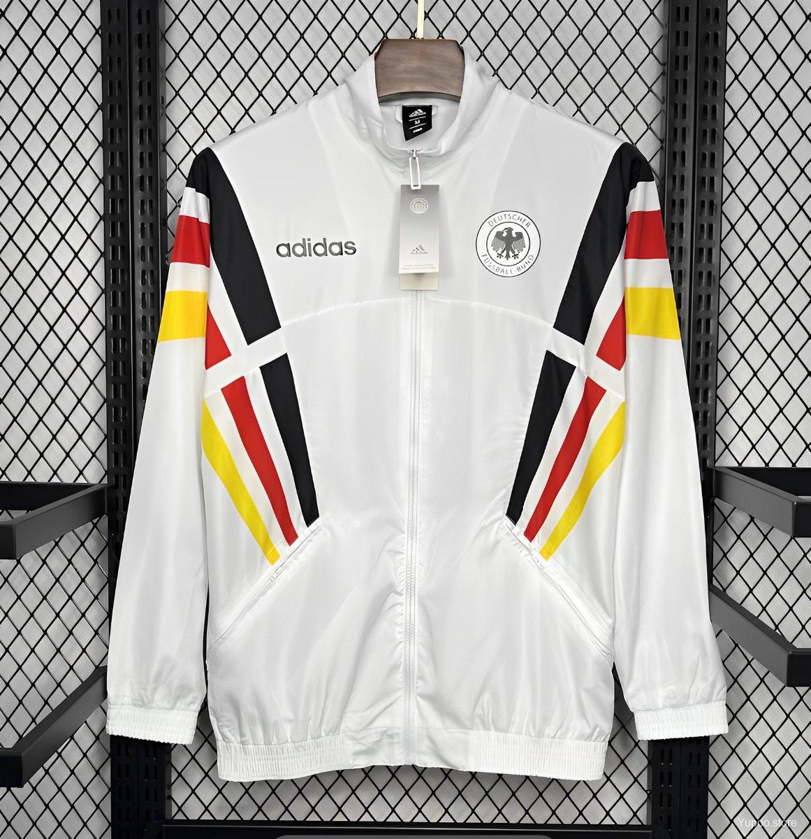 2024 Germany Euro White Windbreaker 1:1 Thai quality