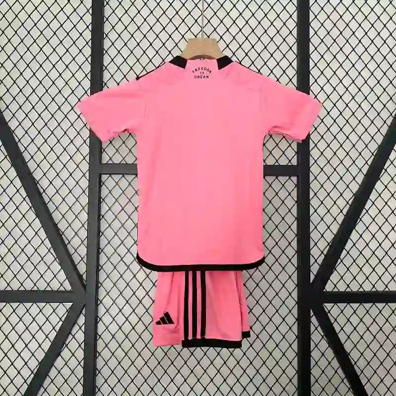 24/25 Inter Miami Home Soccer Jersey 1:1 Thai Quality Kids Size