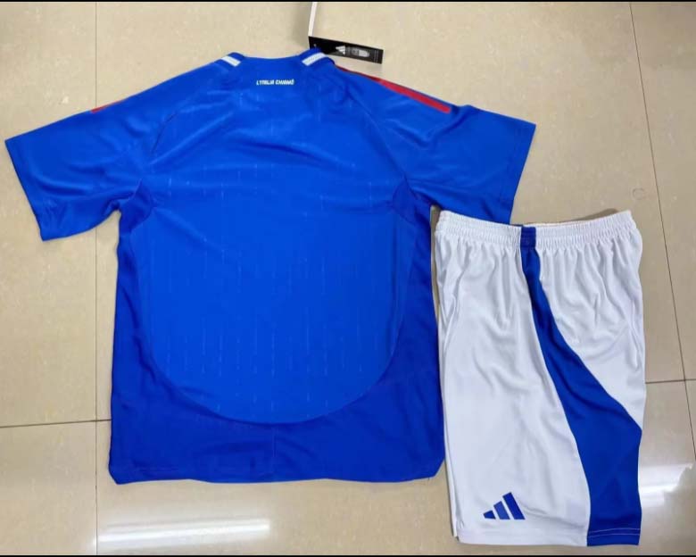 2024 Italy National Team Home Football Shirt 1:1 Thai Quality Kids Size