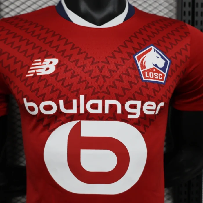 Player Version Lille Home Kit 24/25 Football Jersey 1:1 Thai quality