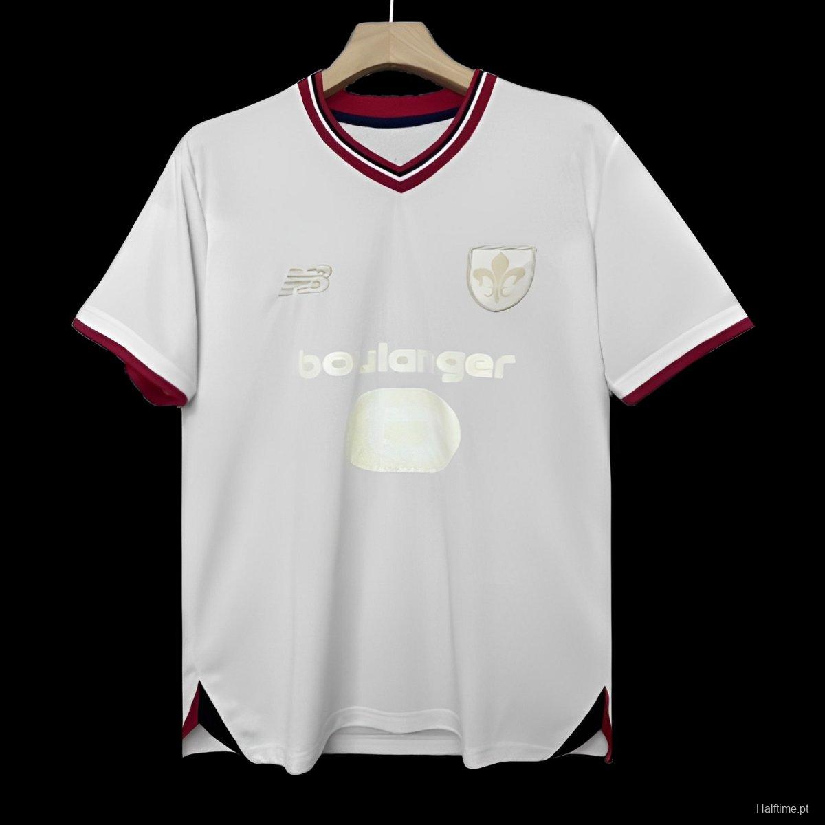 24/25 Lille OSC White 80th Anniversary Jersey 1:1 Thai quality